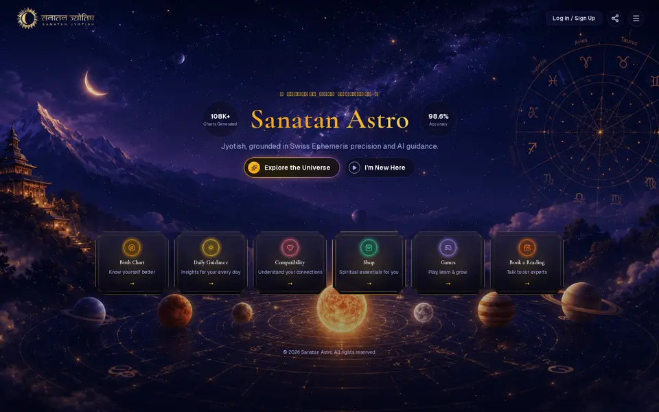 Homepage of astro.aatmavedalab.com