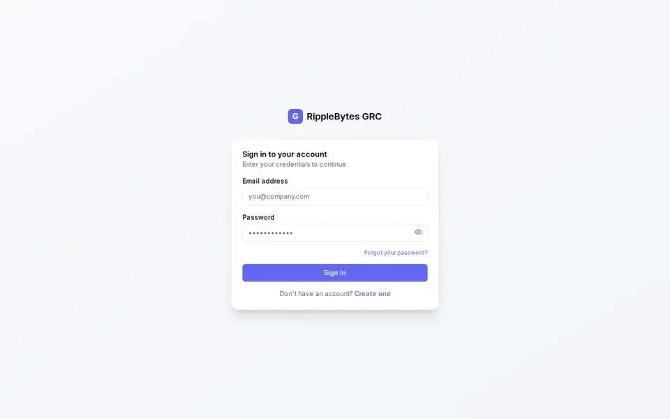 Homepage of getgrc.tech